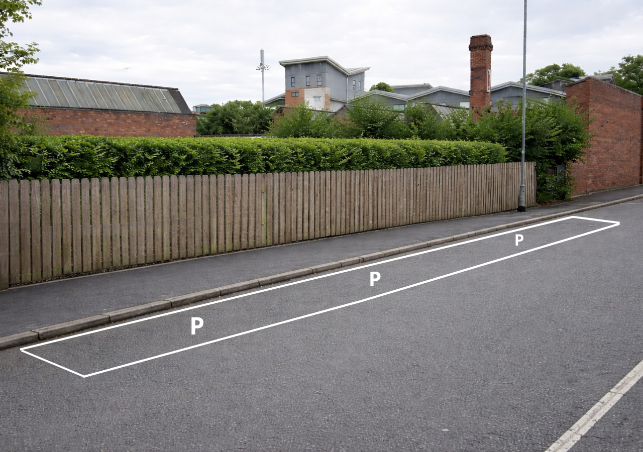 On street parking