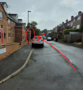 On street parking