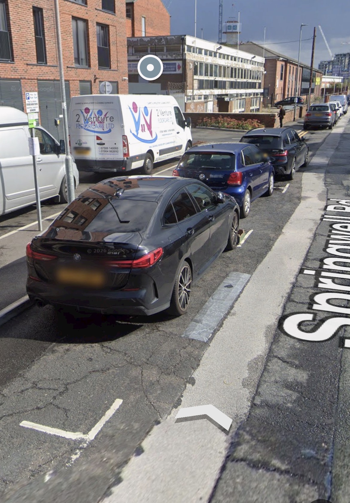 On street parking