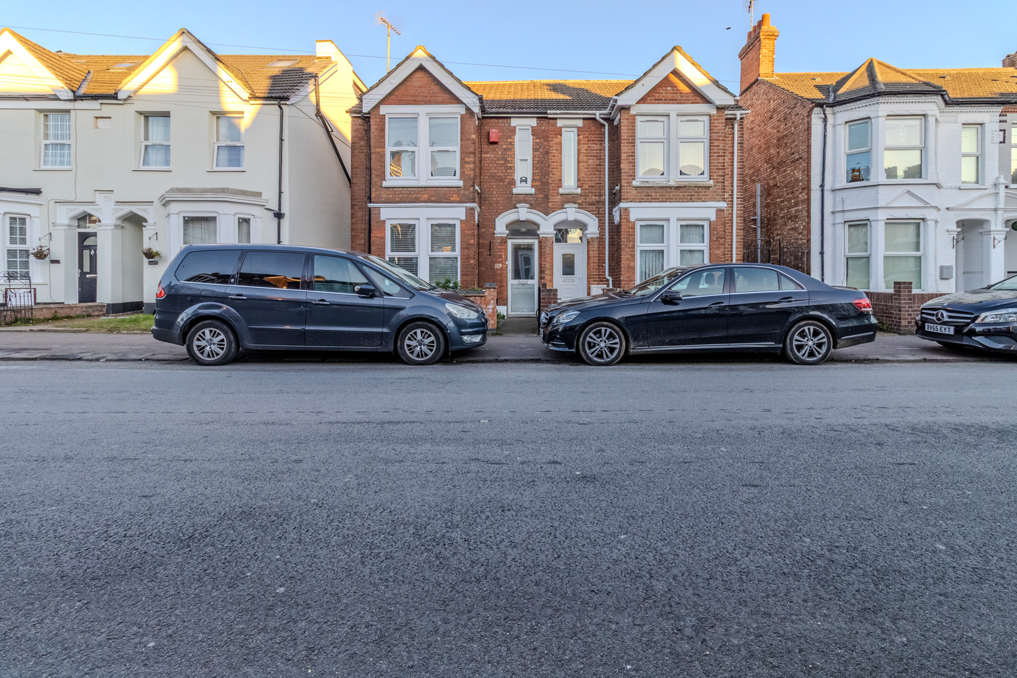 On street parking