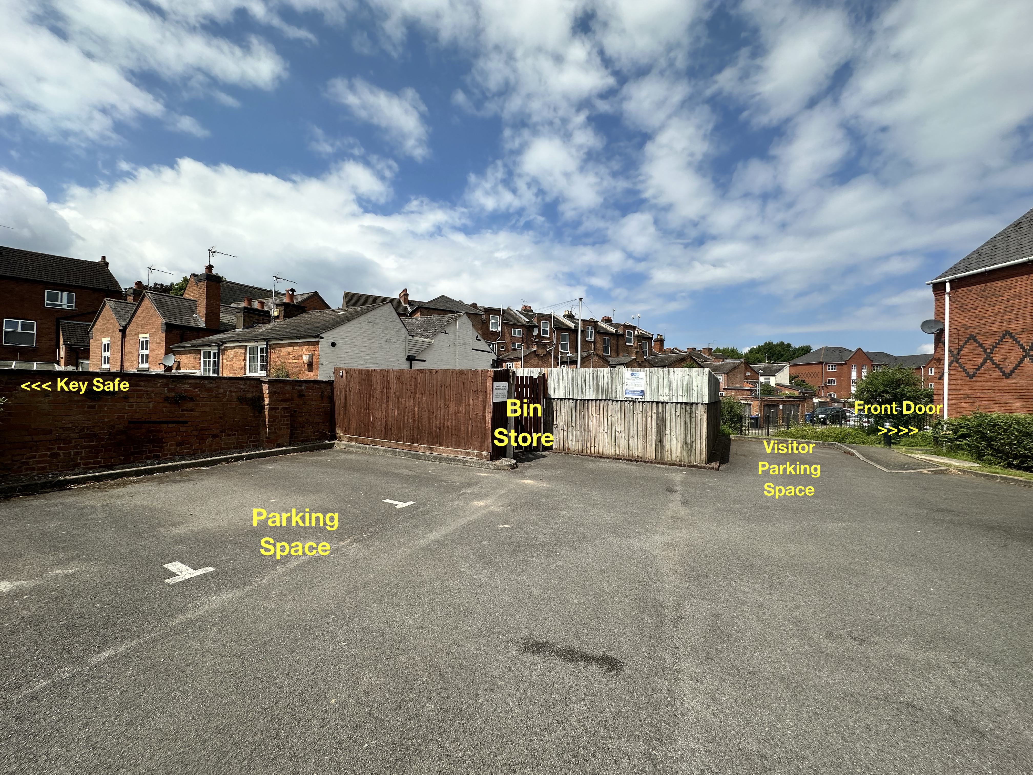 Off street parking