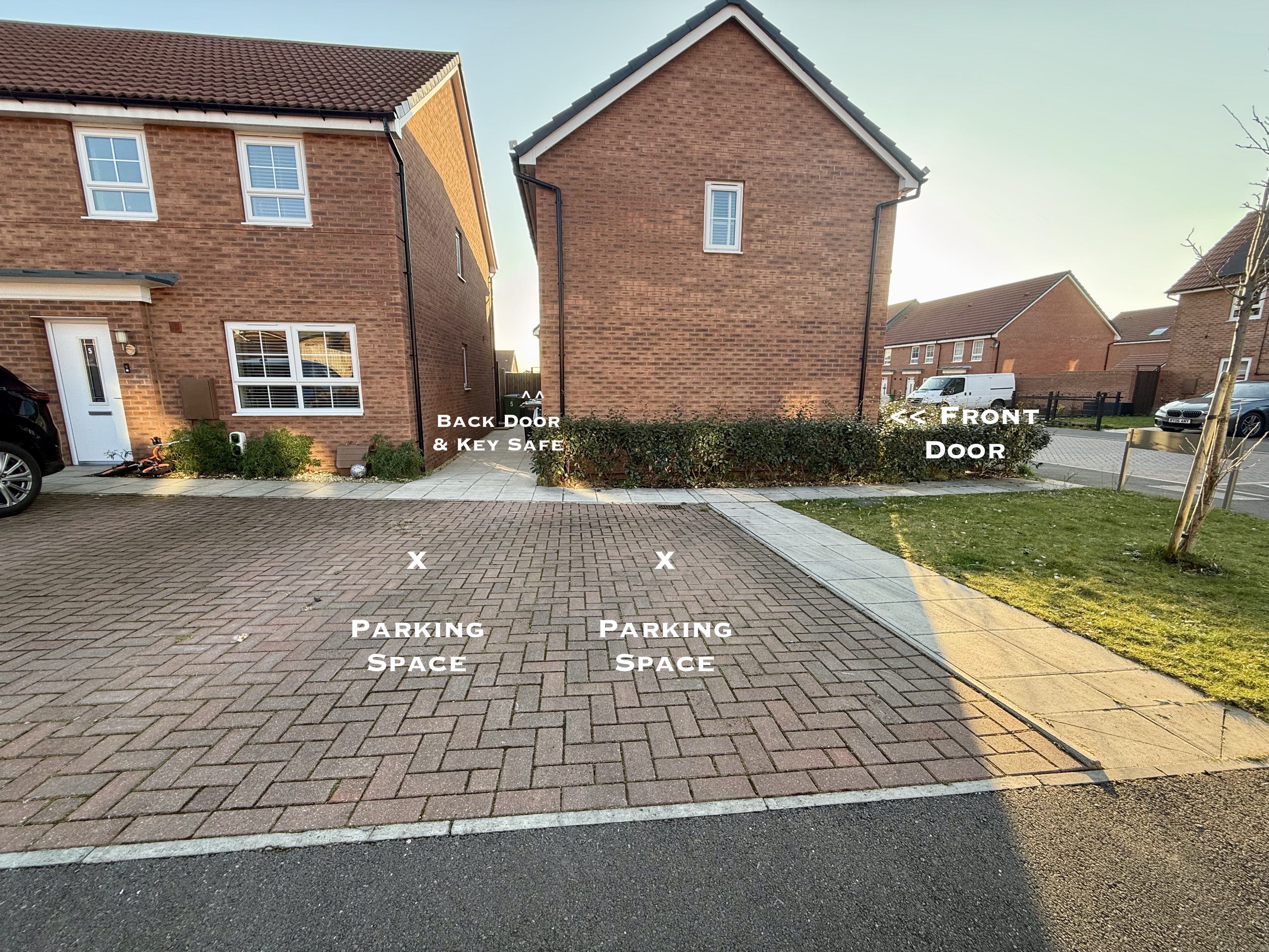Off street parking