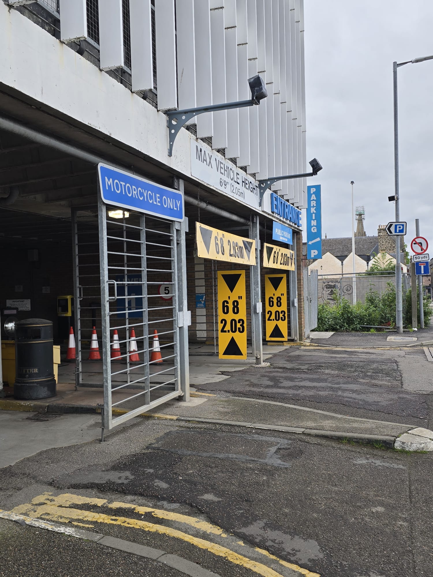 Off street parking