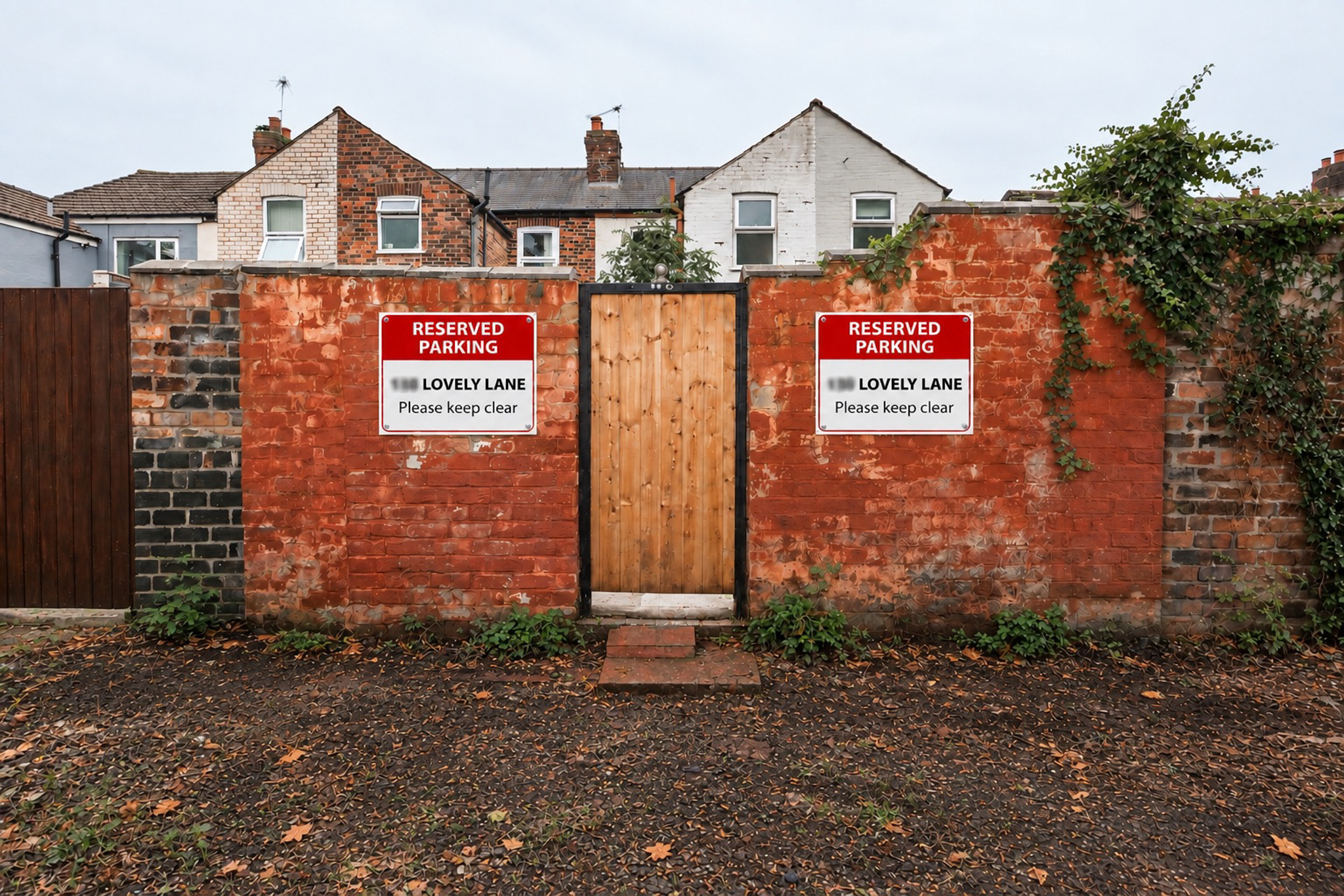 Off street parking